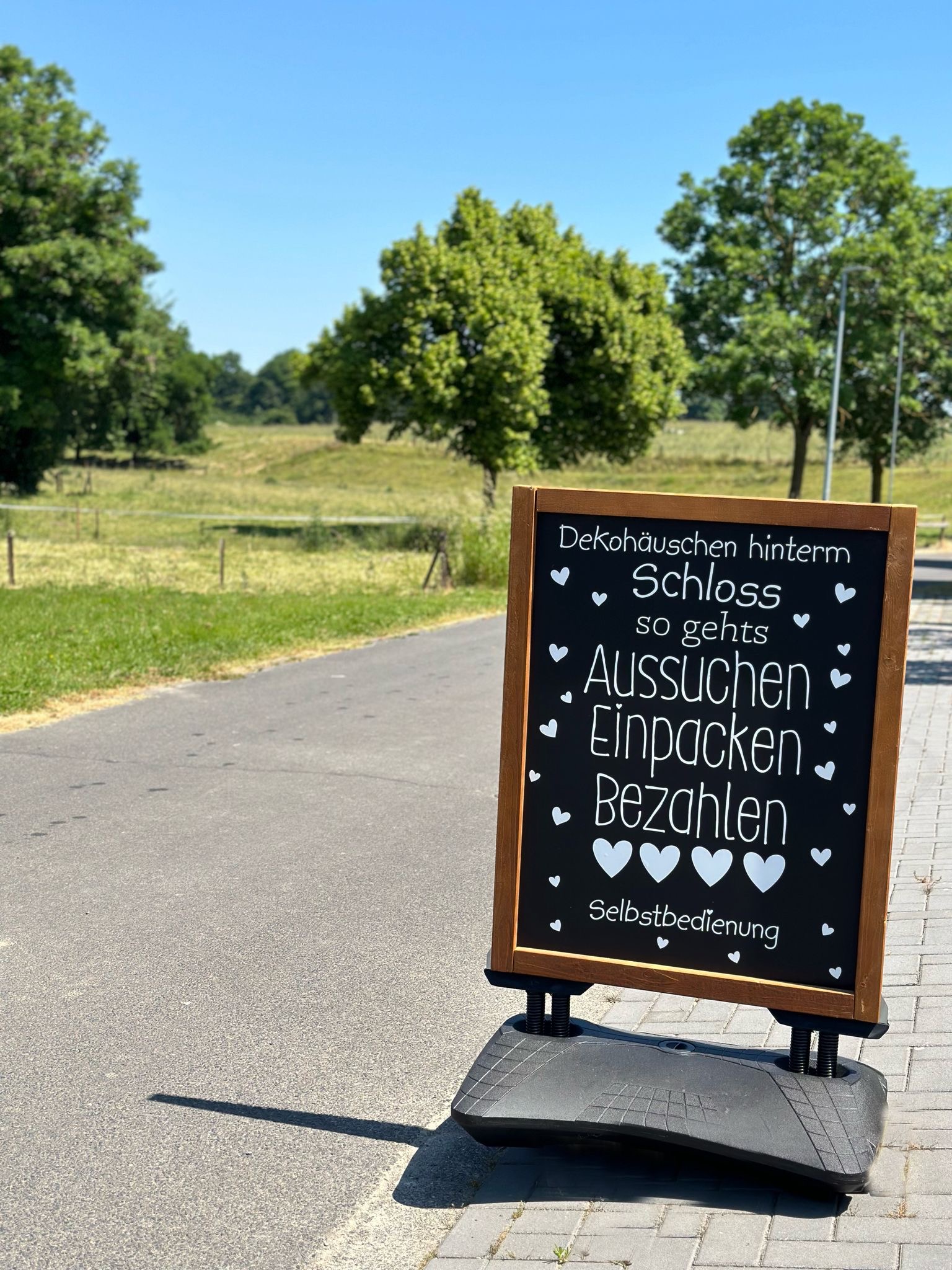 Deko-Häuschen Banner